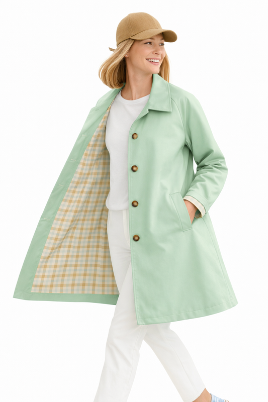 GABARDINA VICTORIA MENTA