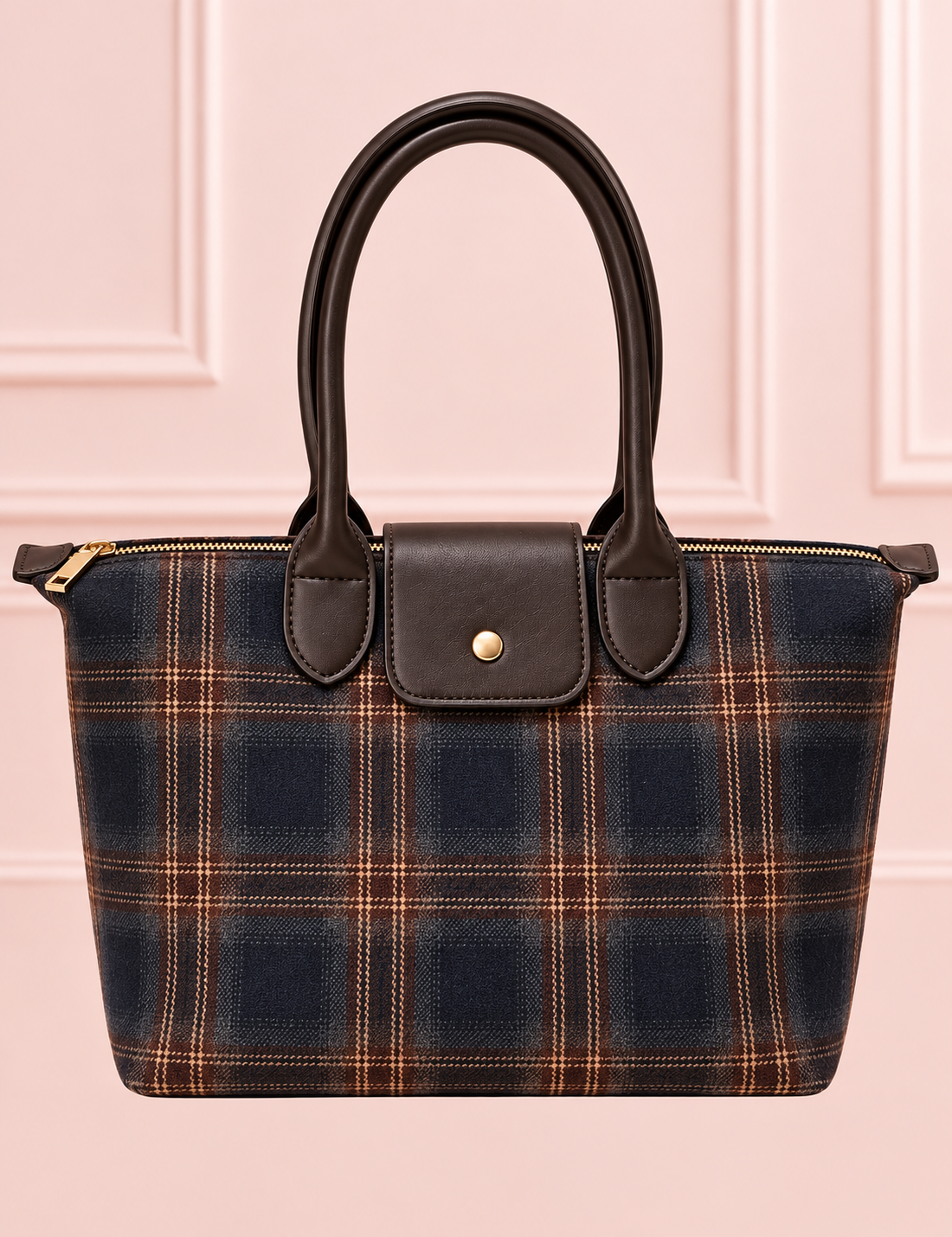 BOLSO SCOTTY TARTAN BLUE