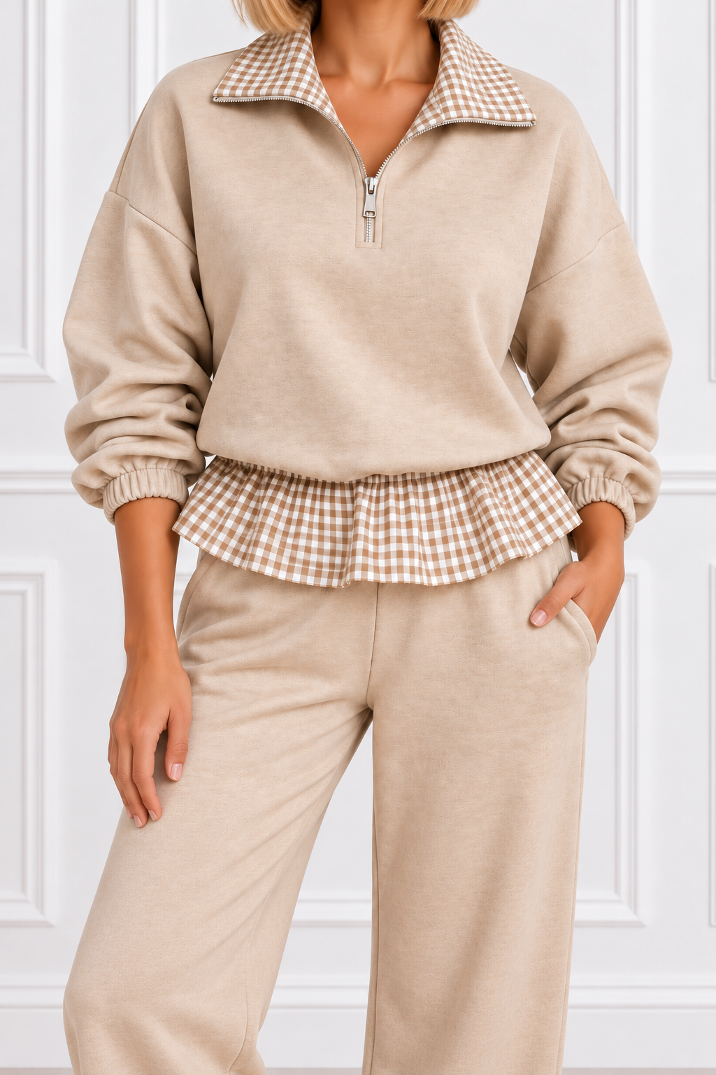 CHANDAL VICHY BEIGE