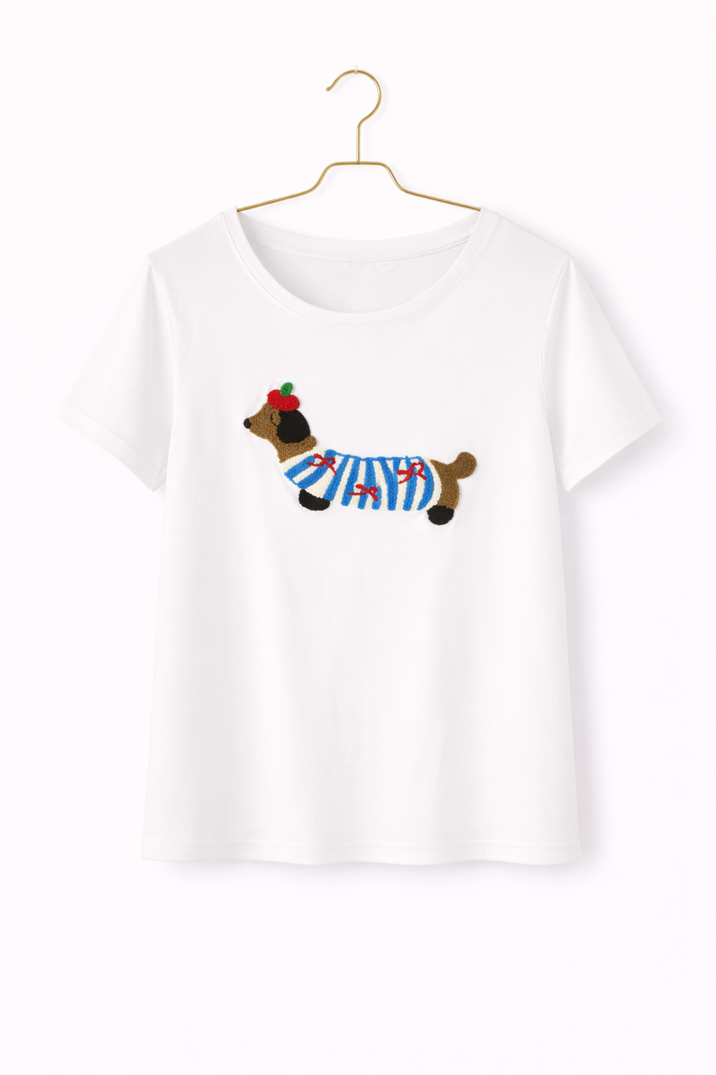 CAMISETA SALCHICHA BLANCA