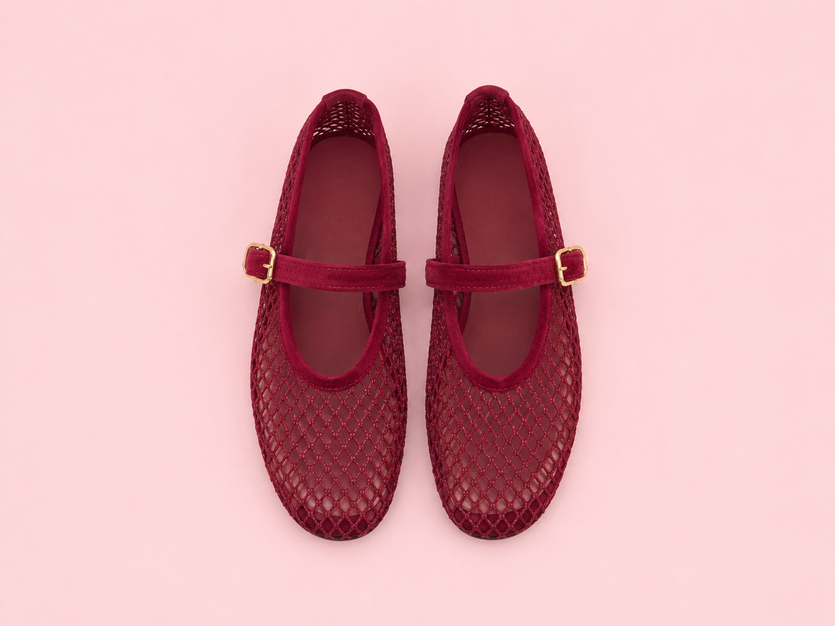 MANOLETINA RED GRANATE