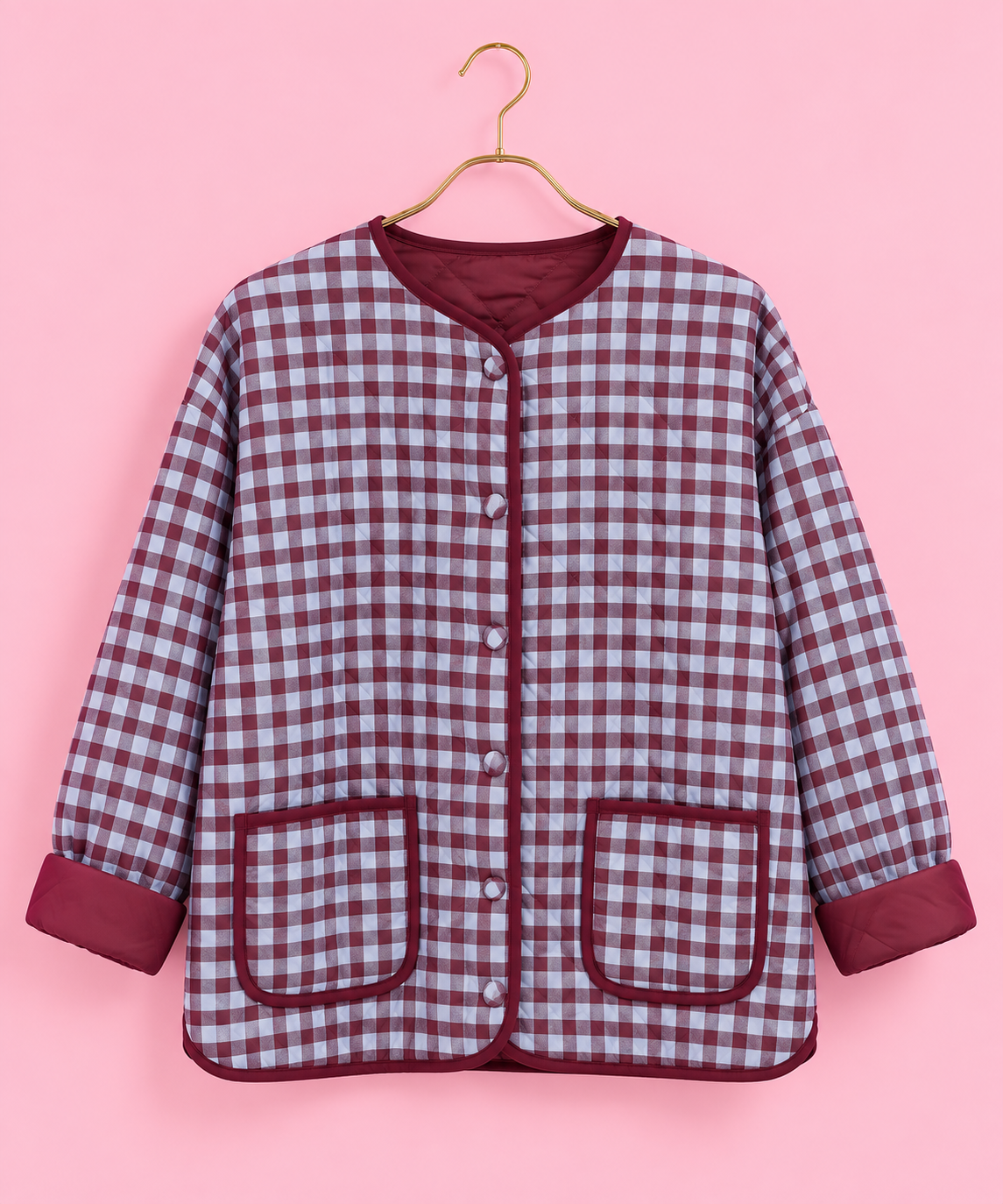 CHAQUETA BRUNA BLUE&GRANATE