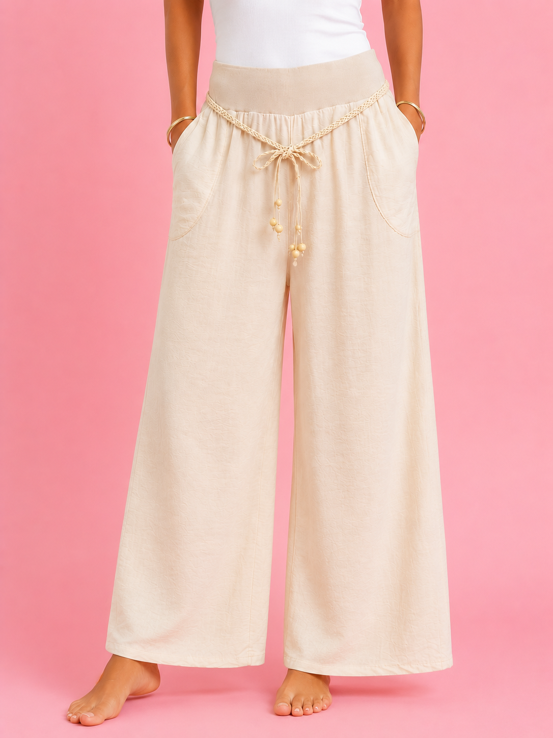 PANTALON KARMA TOSTADO