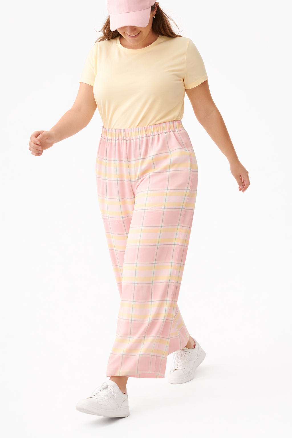 PANTALON PASTEL ROSA