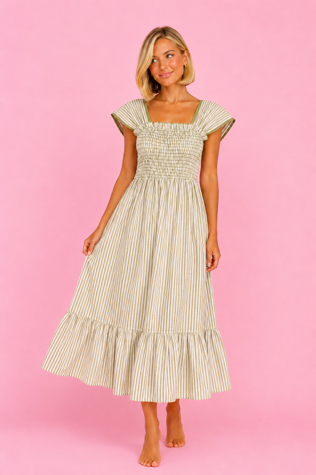 VESTIDO BELLINI OLIVA
