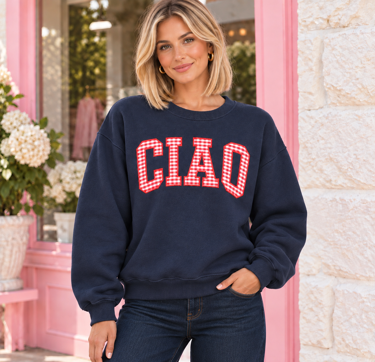 SUDADERA CIAO MARINO