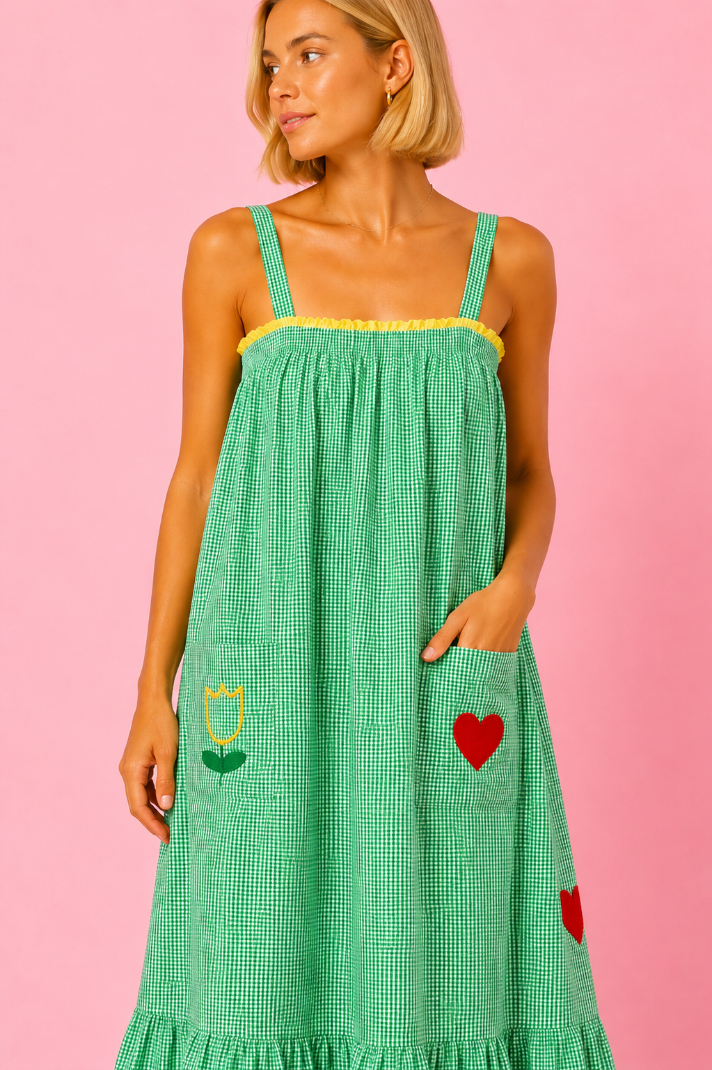 VESTIDO CAMELIA VERDE