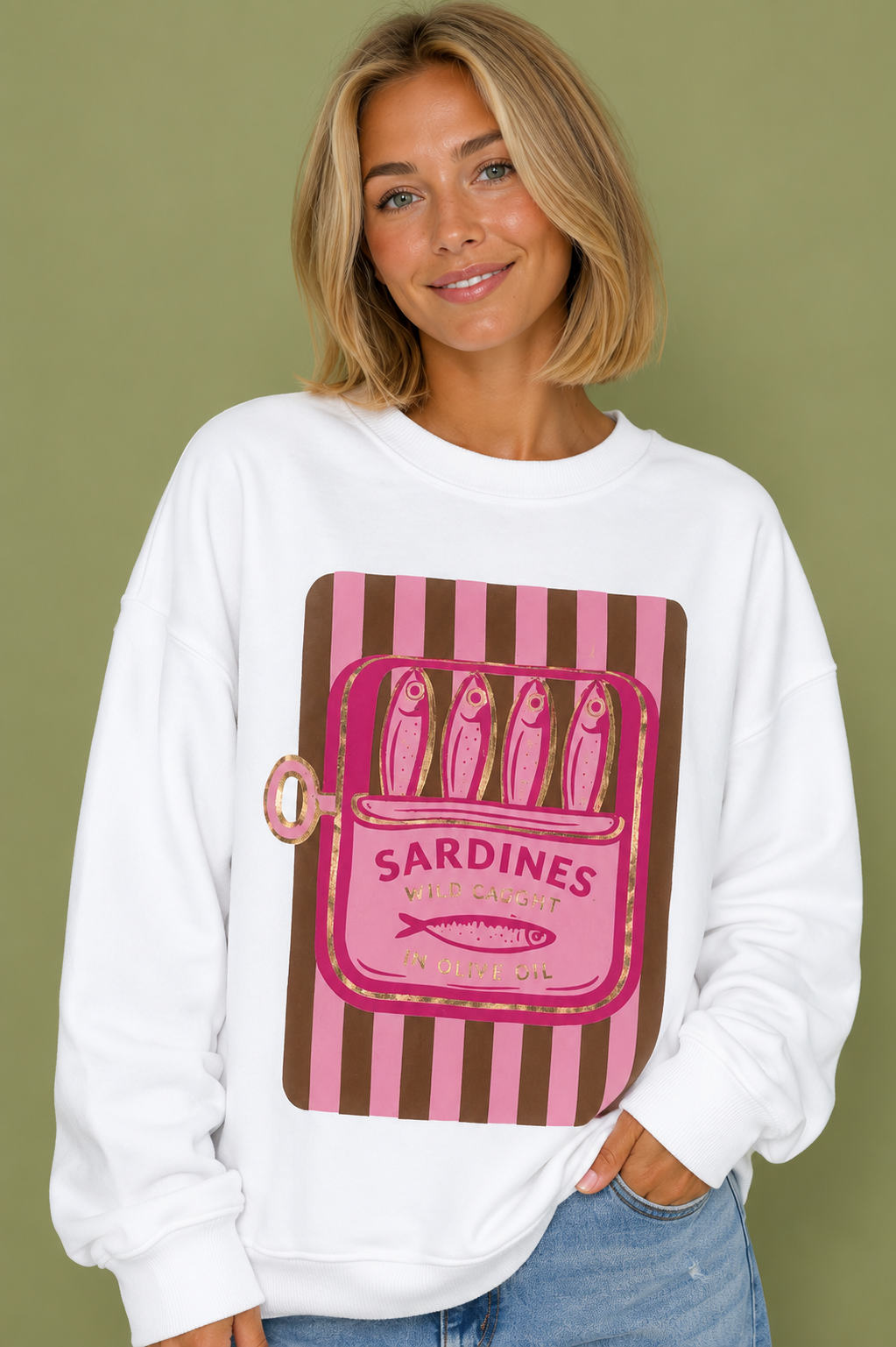 SUDADERA SARDINAS CLUB BROWN
