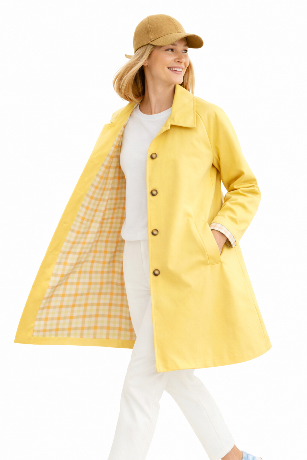 GABARDINA VICTORIA AMARILLA