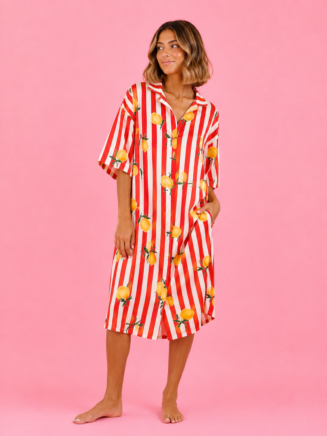 VESTIDO LEMON RED