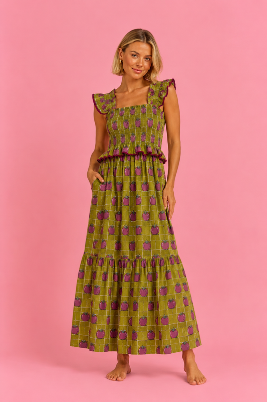 VESTIDO TOMASA VERDE