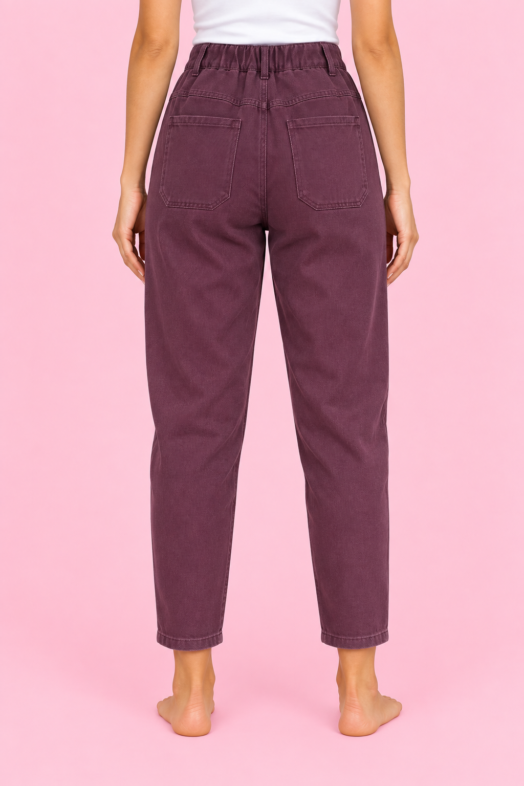 JEANS MUSE BERENJENA