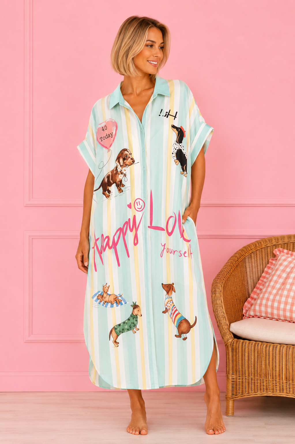 VESTIDO CAMISOLA PUPPY AGUA