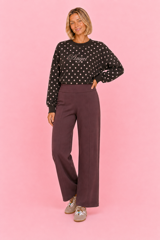 PANTALON COMFY BROWN