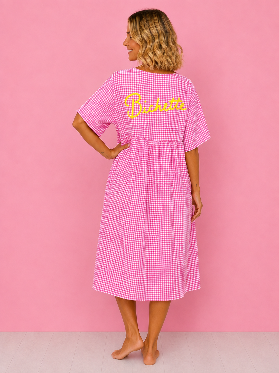 VESTIDO BICHETTE FUCSIA