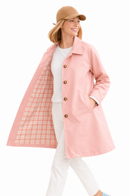 GABARDINA VICTORIA ROSA PALO