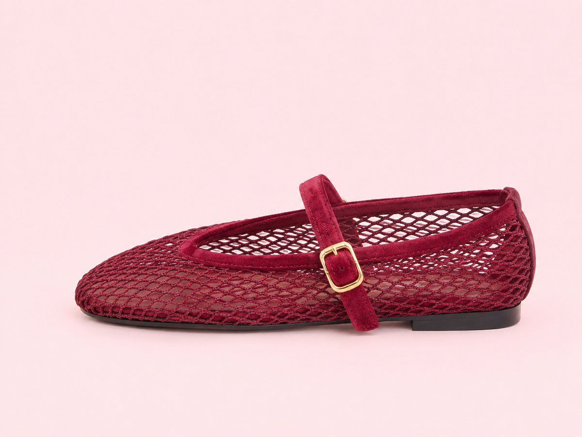 MANOLETINA RED GRANATE