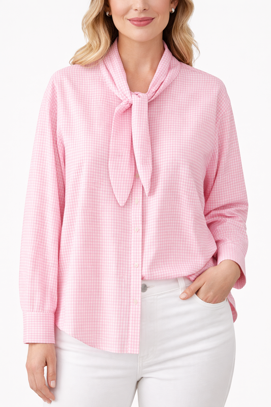 CAMISA VICHY ROSA