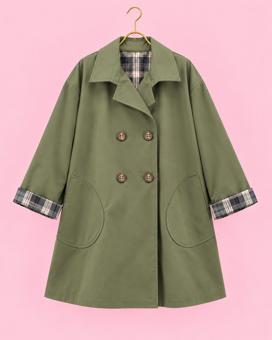 GABARDINA TARTAN MILITAR
