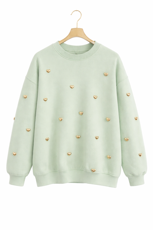 SUDADERA LOVE MANZANA