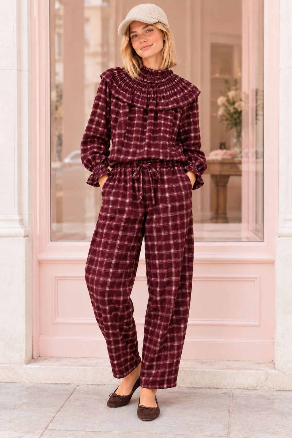 CONJUNTO AGUSTINA GRANATE
