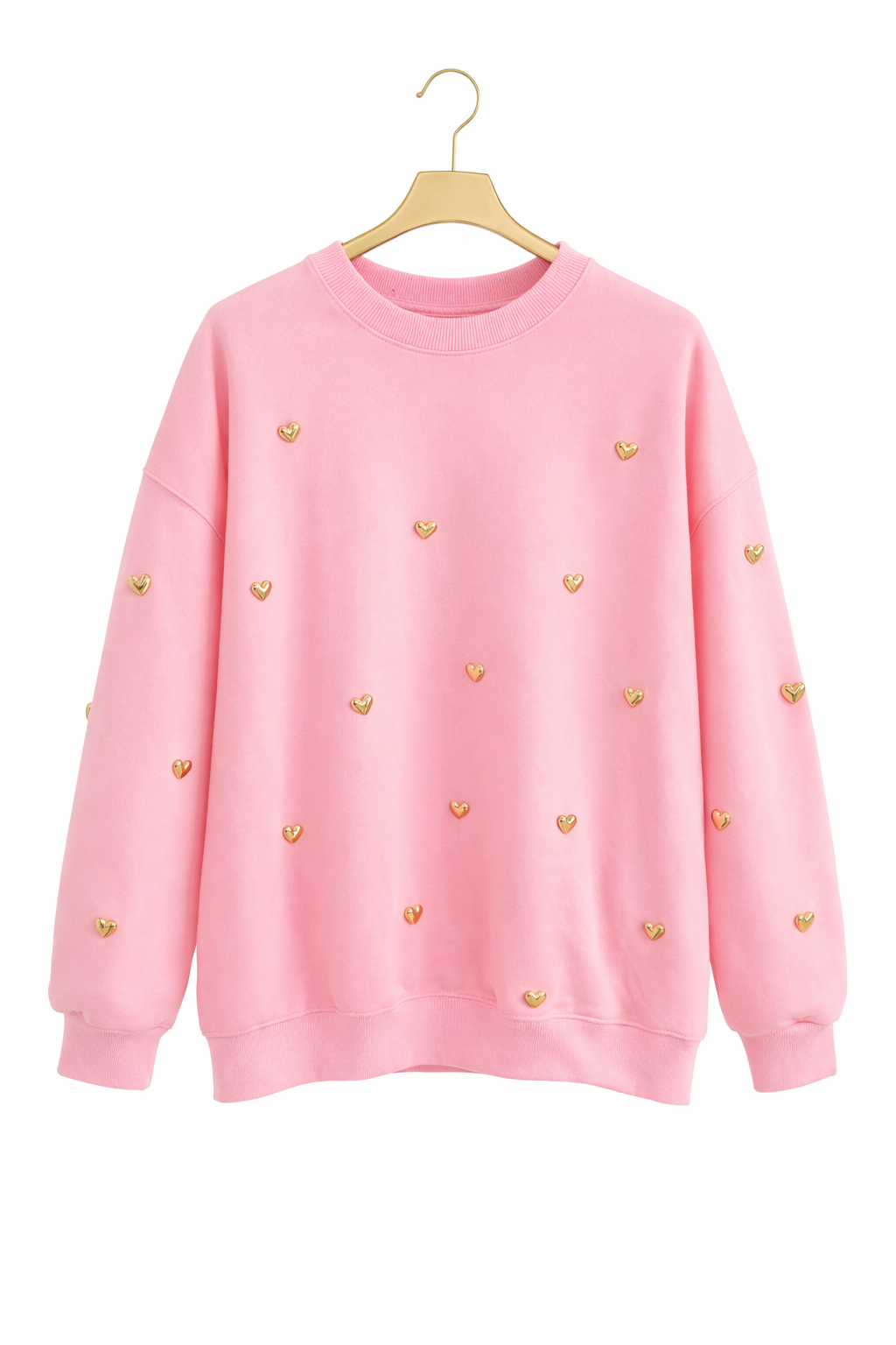 SUDADERA LOVE ROSA