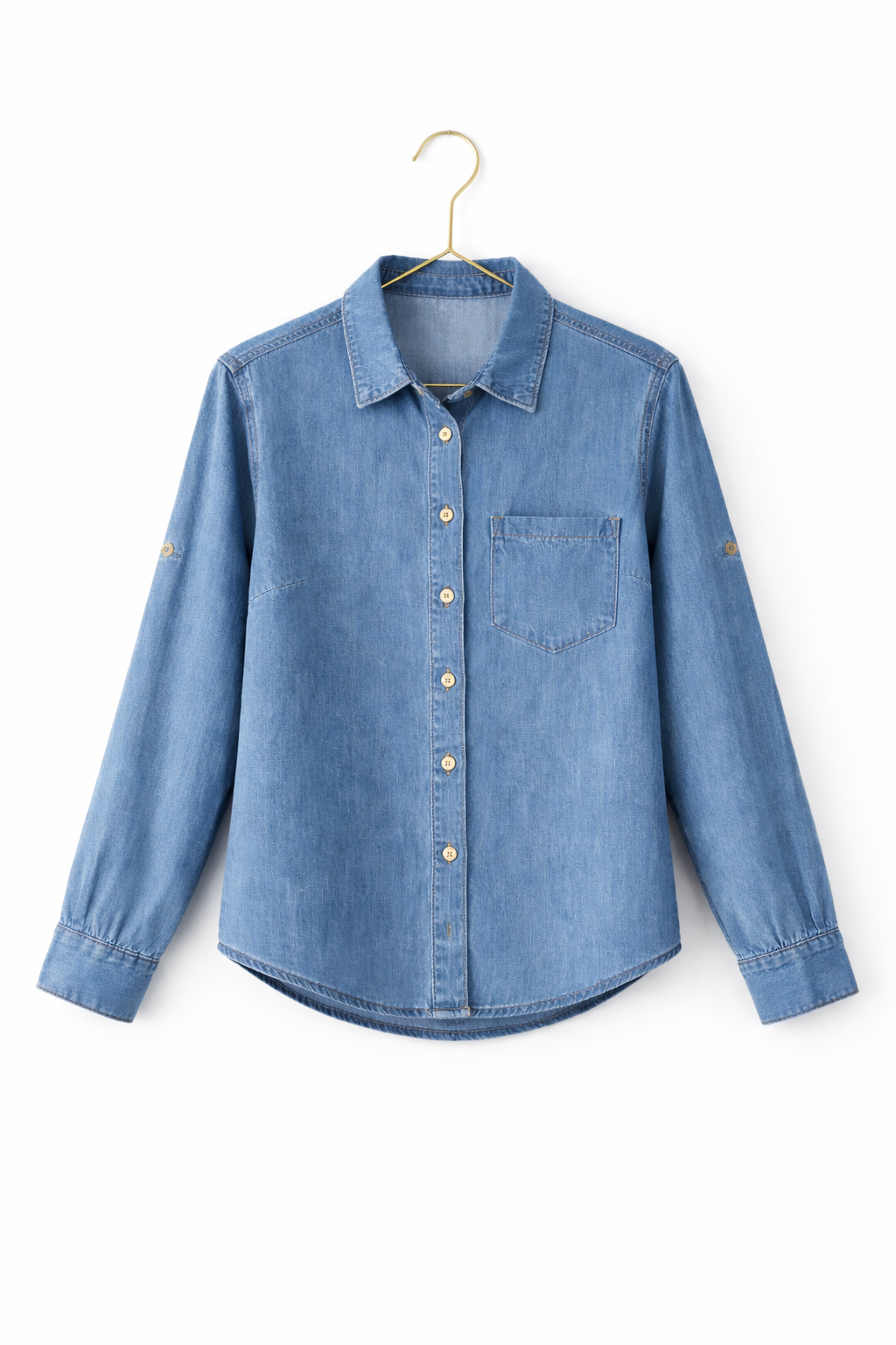 CAMISA DENIM BÁSICA