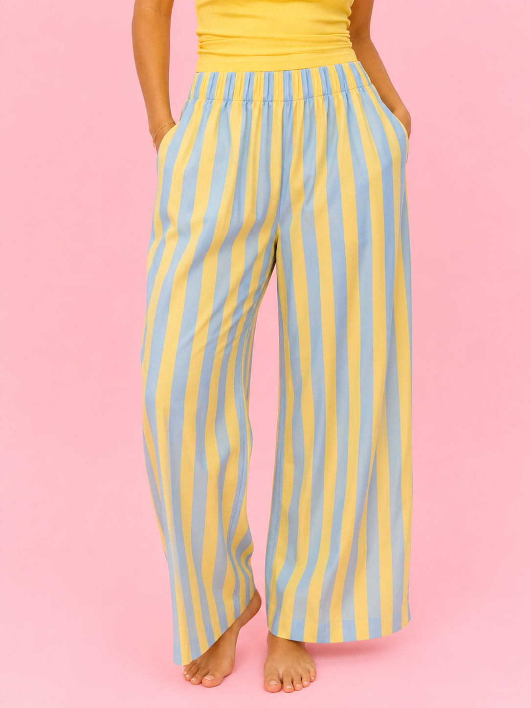 PANTALON LUNA YELLOW&BLUE