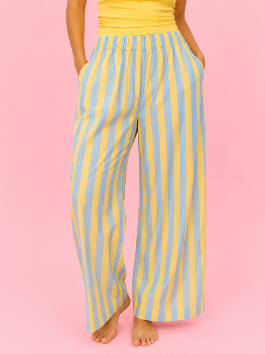 PANTALON LUNA YELLOW&BLUE