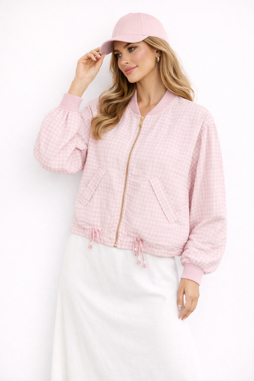 BOMBER VICHY ROSA PALO