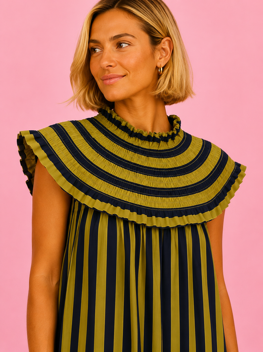 VESTIDO AMARETO ICONICNAVY