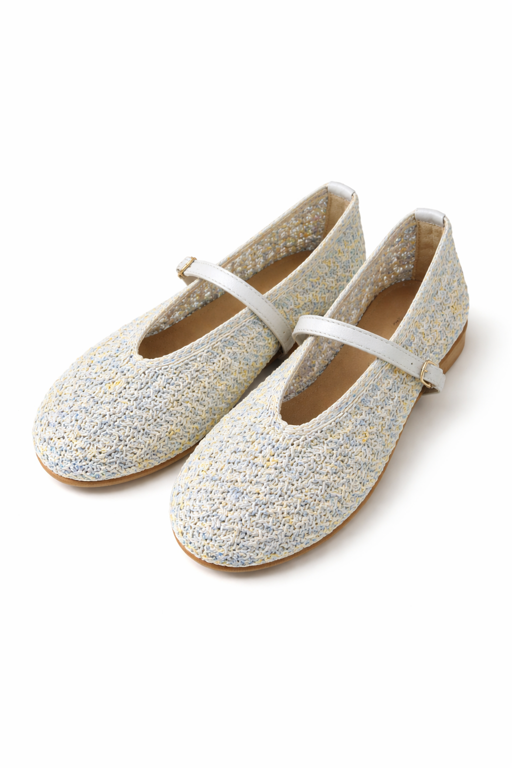 MANOLETINA CROCHET BLUE