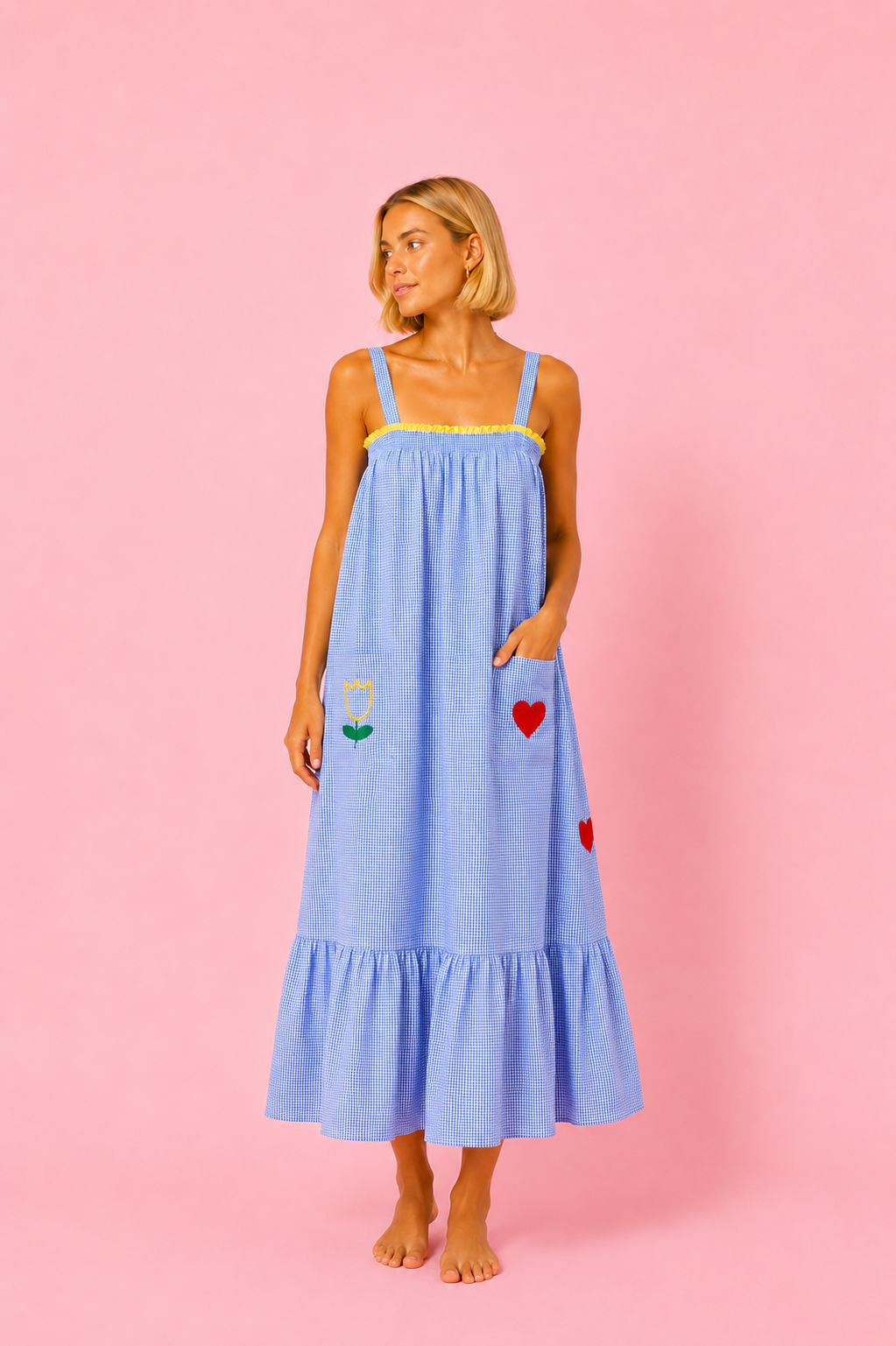 VESTIDO CAMELIA BLUE