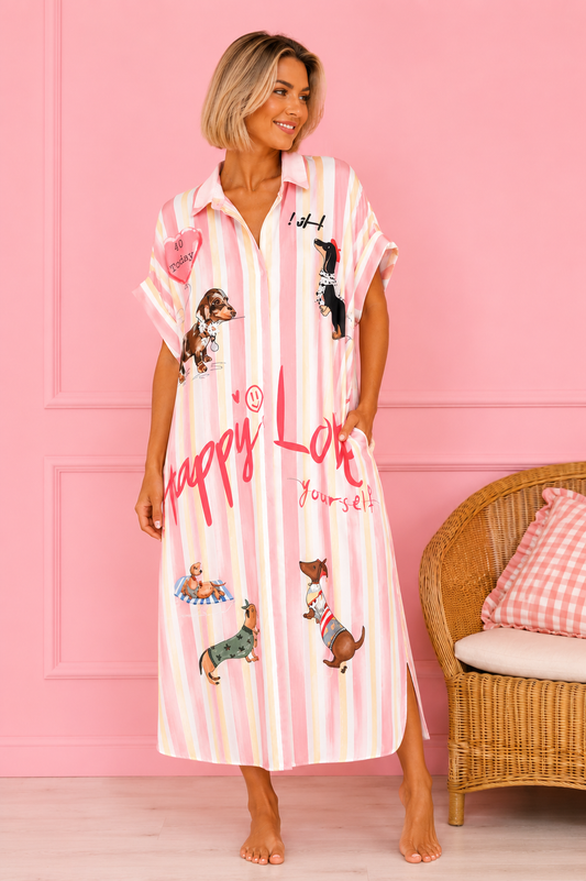 VESTIDO CAMISOLA PUPPY ROSA