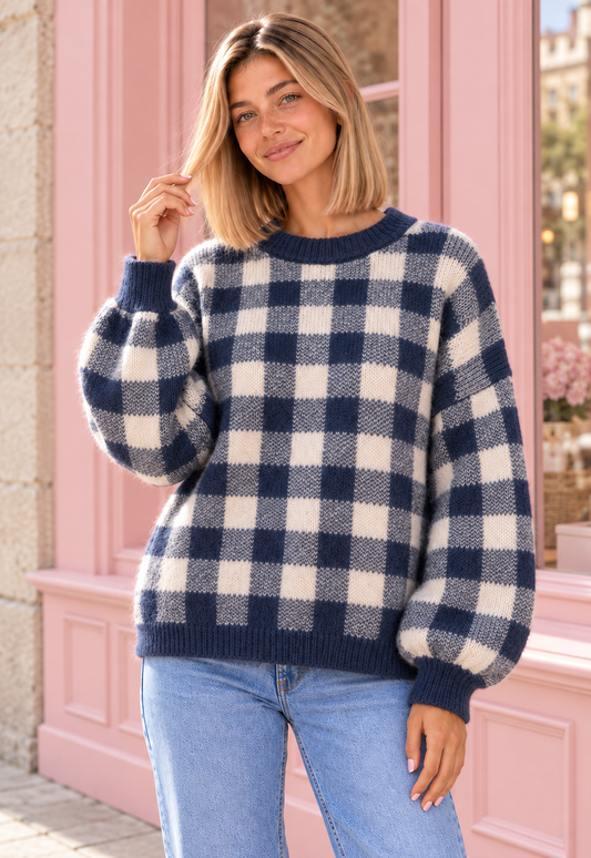 SUETER VICHY MARINO