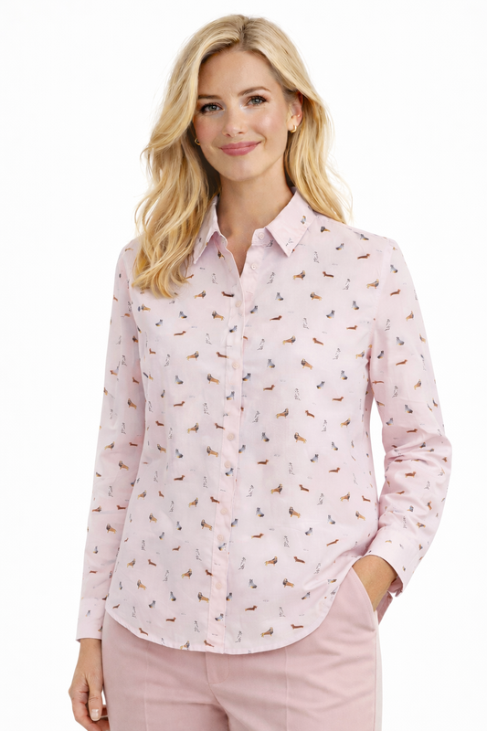 CAMISA SALCHICHA ROSA