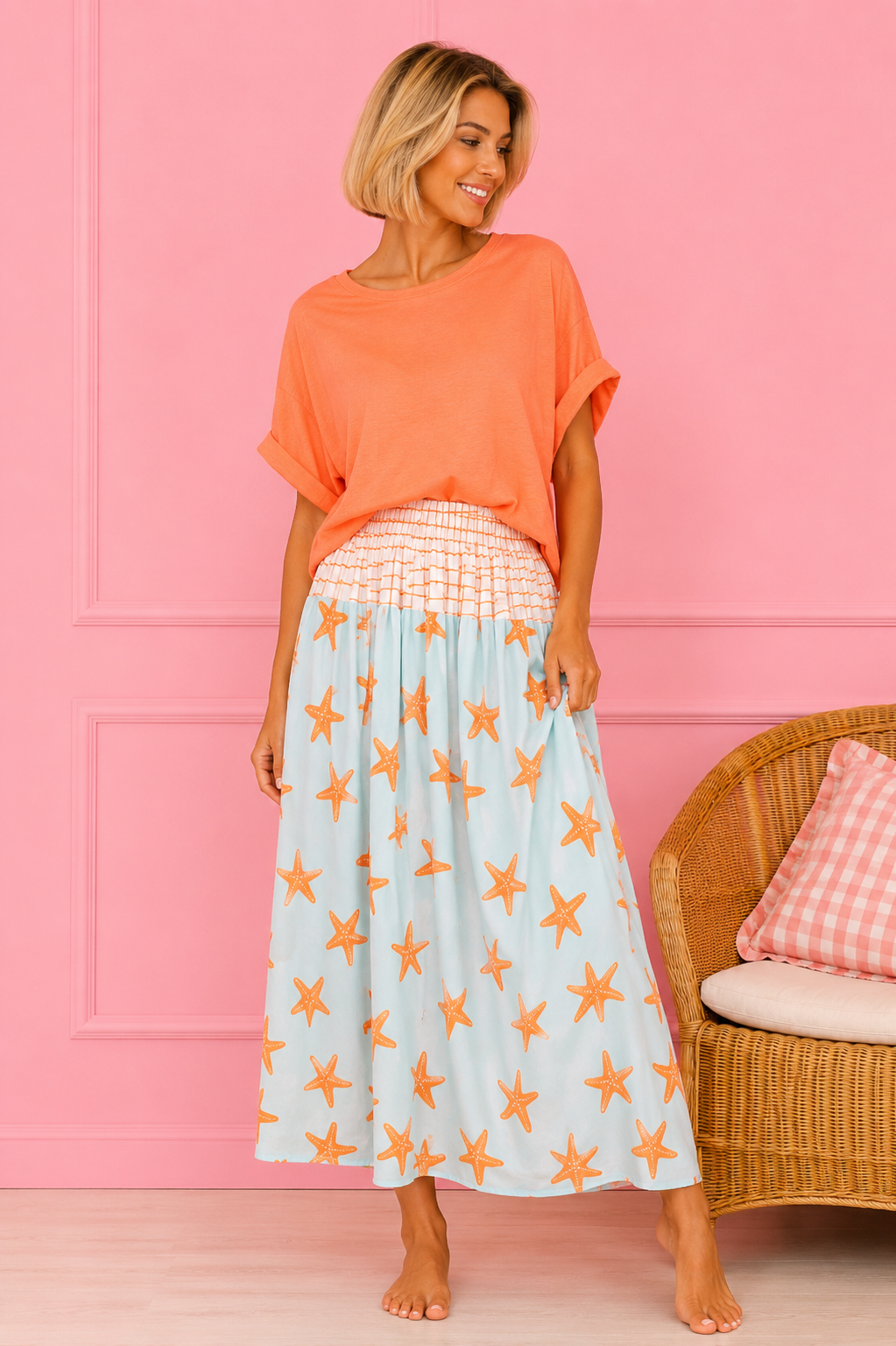 FALDA CORAL