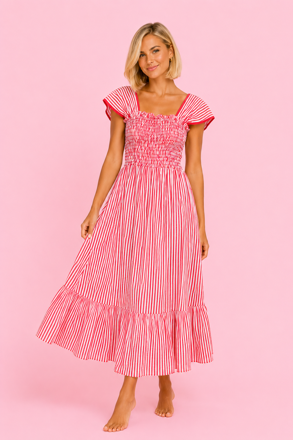 VESTIDO BELLINI ROJO