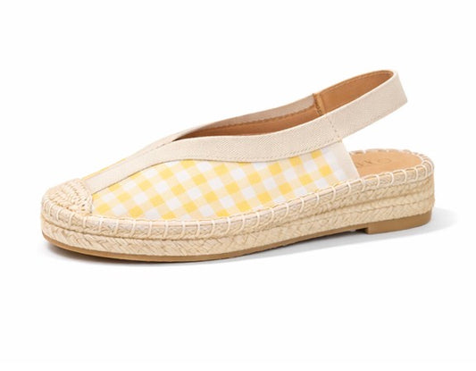 ESPARTEÑA VICHY AMARILLA