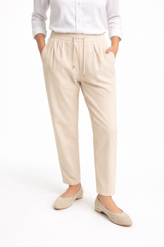 PANTALON VESTIR BÁSICO BEIGE
