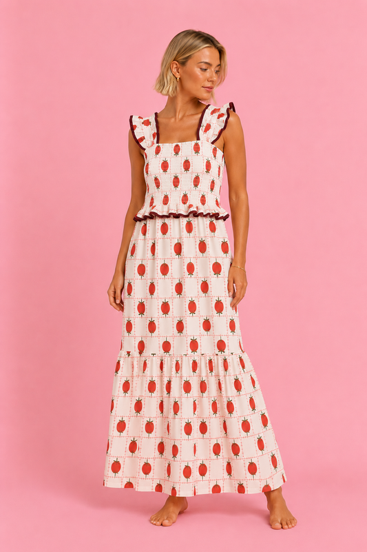 VESTIDO TOMASA CREMA