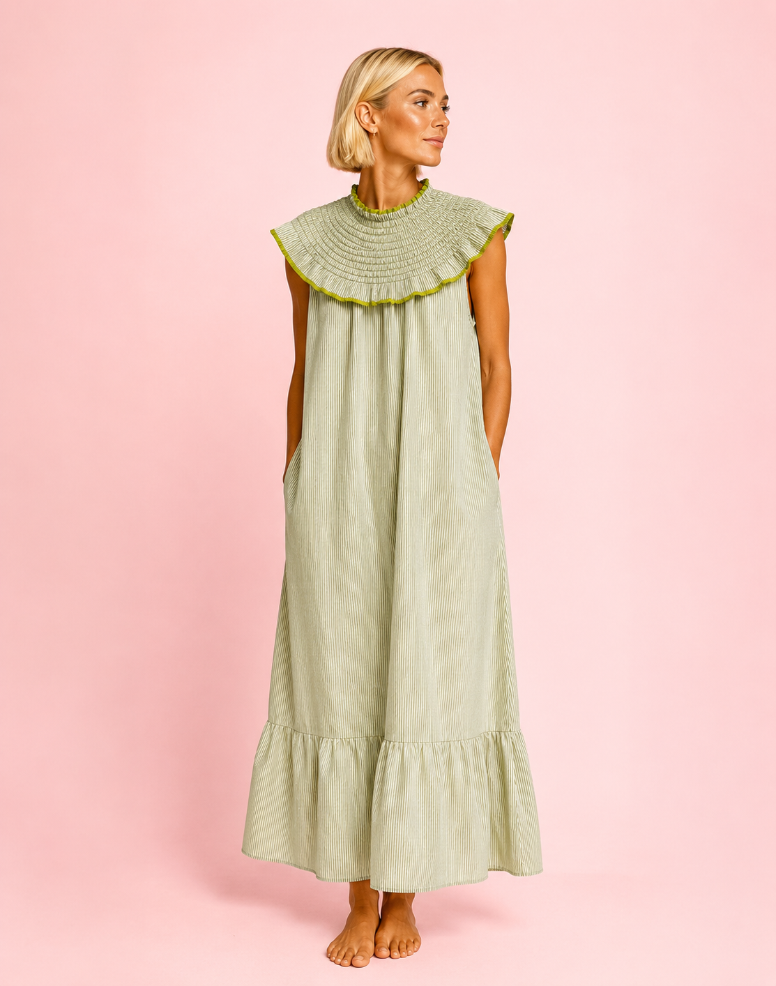 VESTIDO AMARETO OLIVA