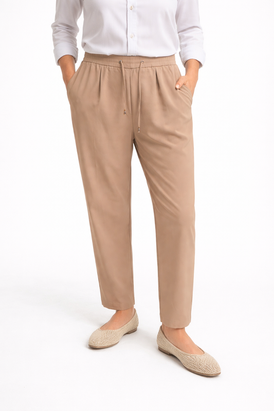 PANTALON VESTIR BÁSICO CAMEL