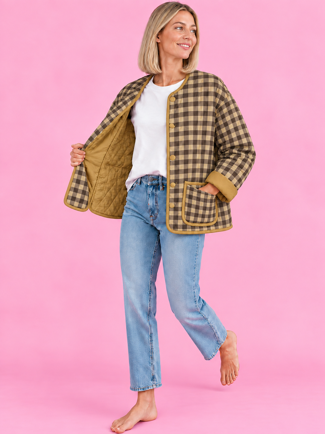 CHAQUETA BRUNA GREEN