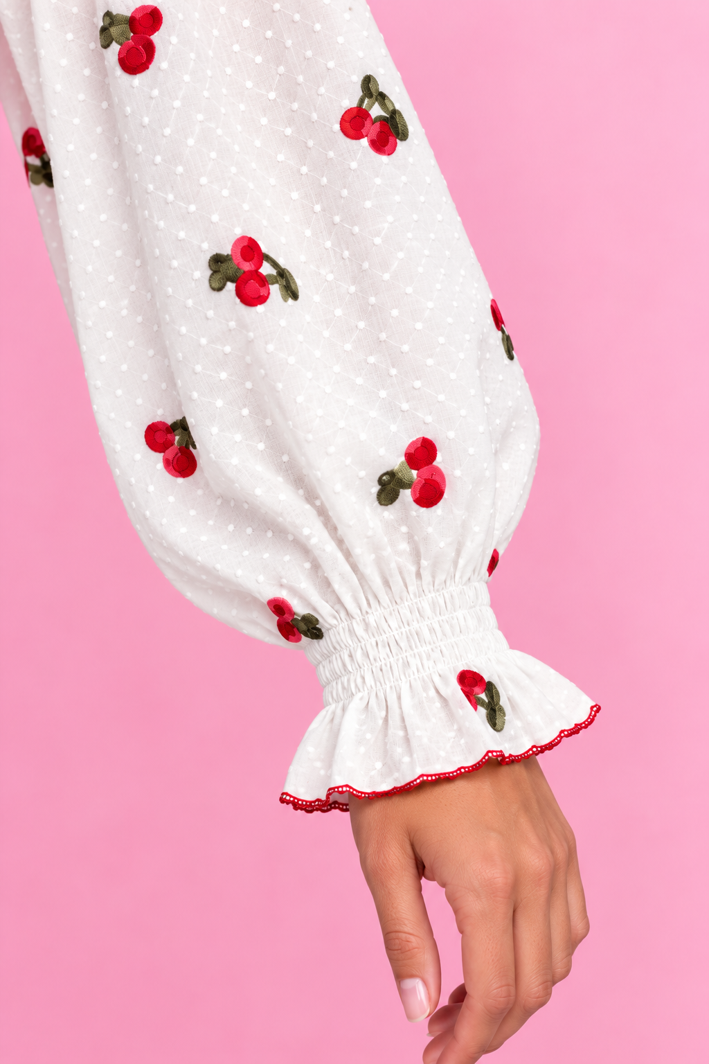 CAMISA CHERRY PLUMETI