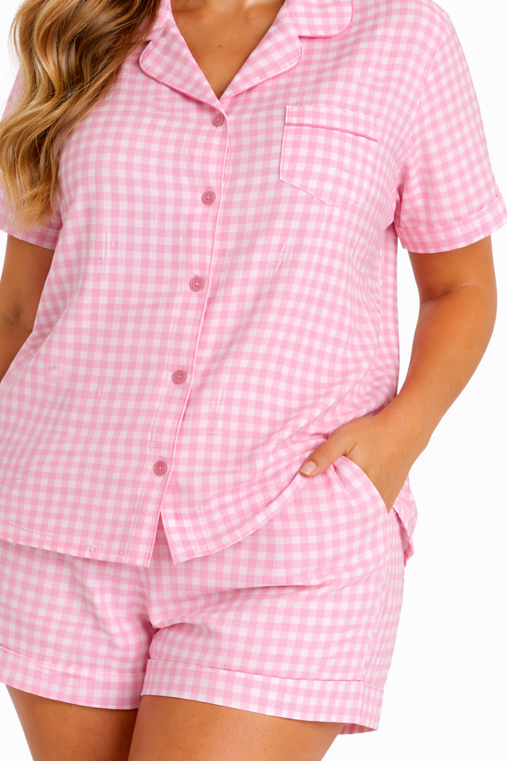 PIJAMA VICHY ROSA
