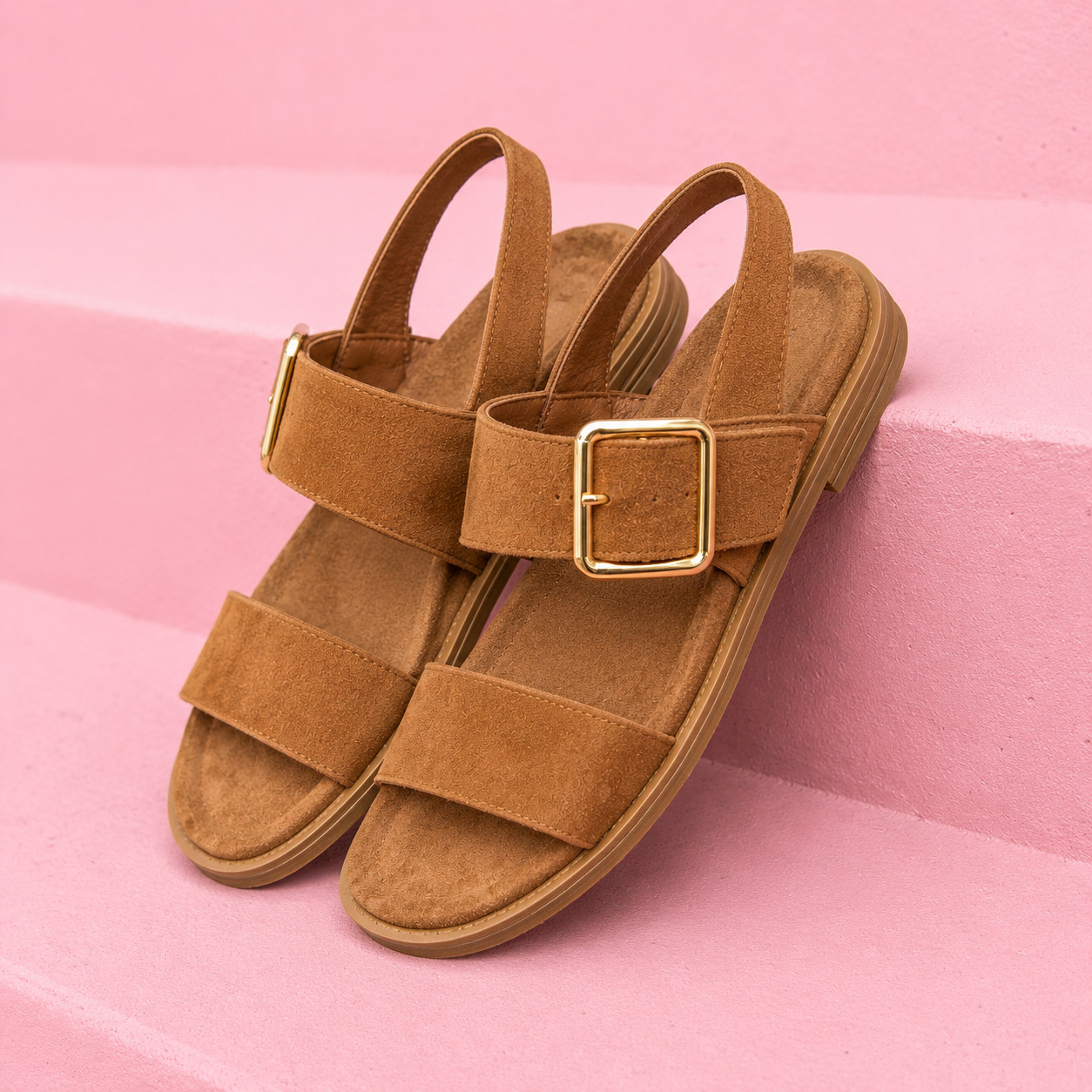 SANDALIA ROMA ANTE CAMEL
