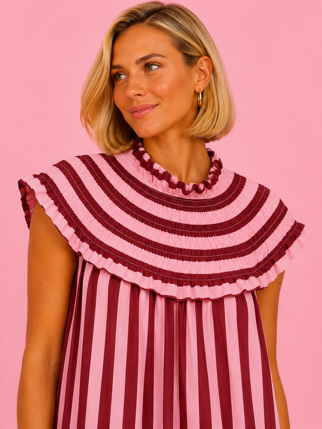 VESTIDO AMARETO BURGUNDY