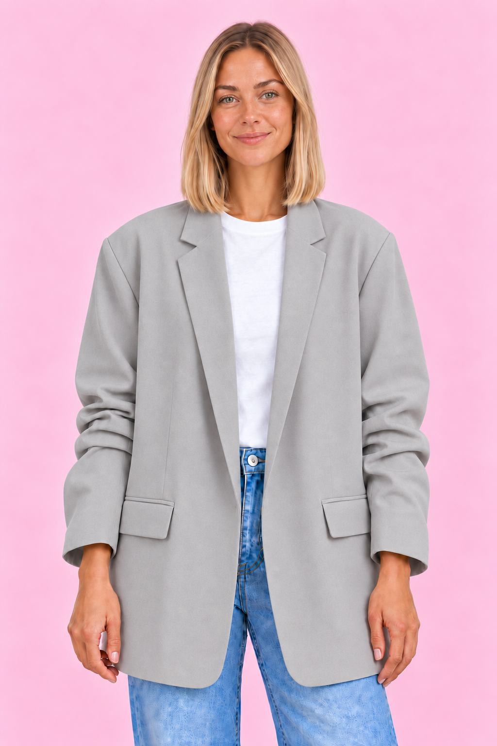 BLAZER BOBBAS GRIS PIEDRA