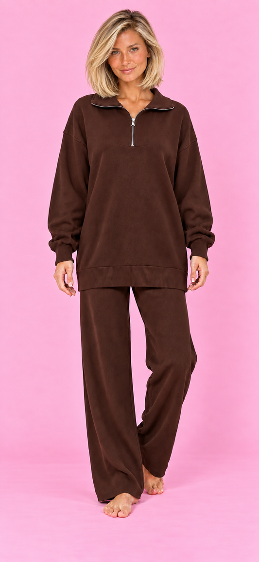 CONJUNTO PUNTO BONNIE CHOCOLATE